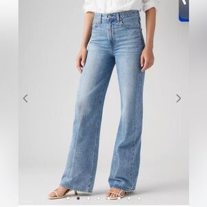 Levi's RibCage Wide Leg Jeans